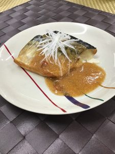 鯖の韓国風ピリ辛焼き